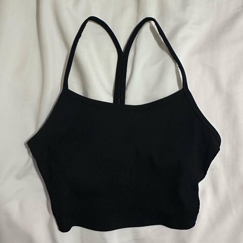 Alo Ribbed Crop Tank - Picture 4 of 5